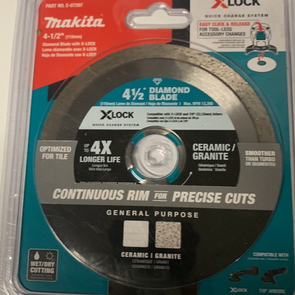 Ceramic Granite diamond blade - Picture 2 of 2